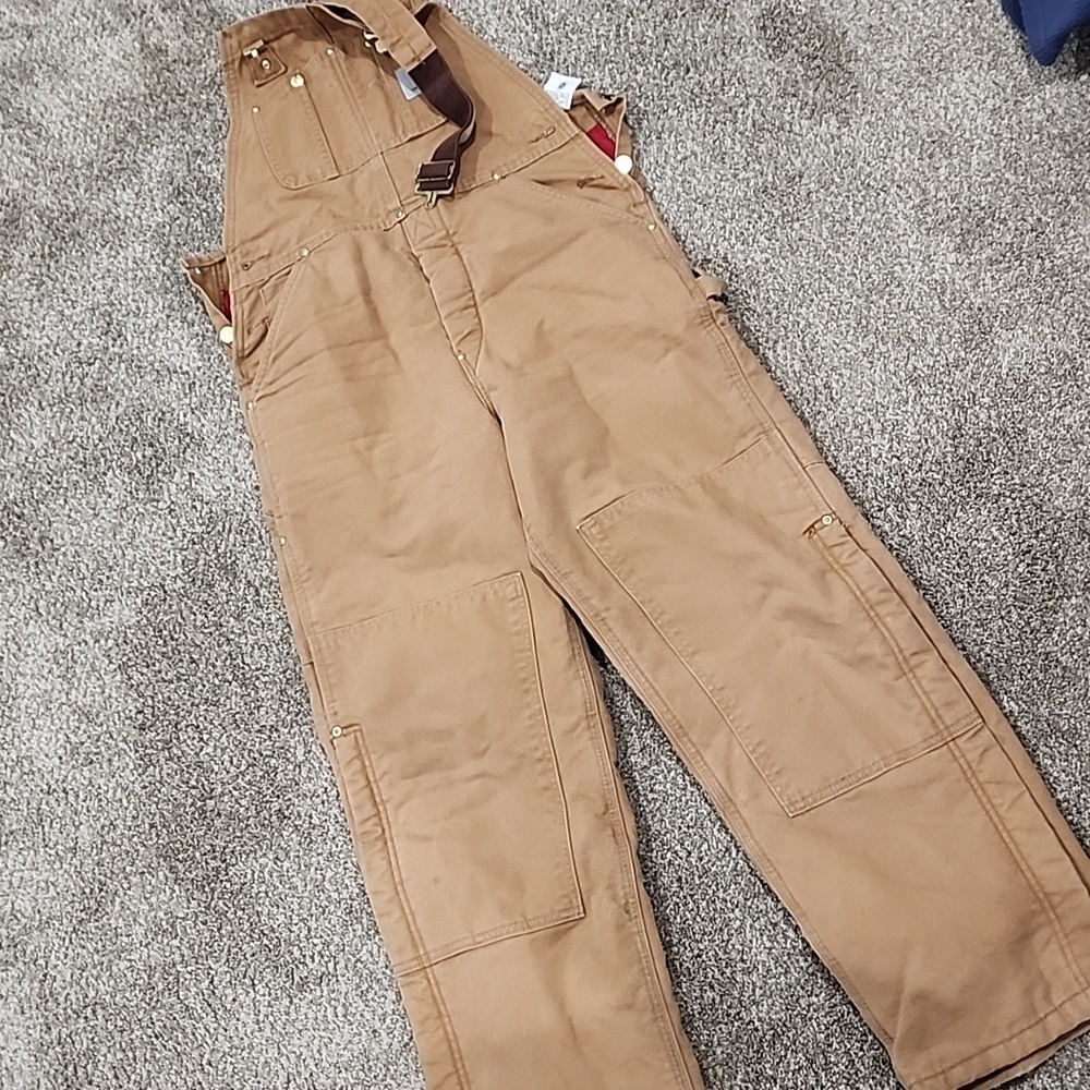 Vintage carhart overalls 32x30